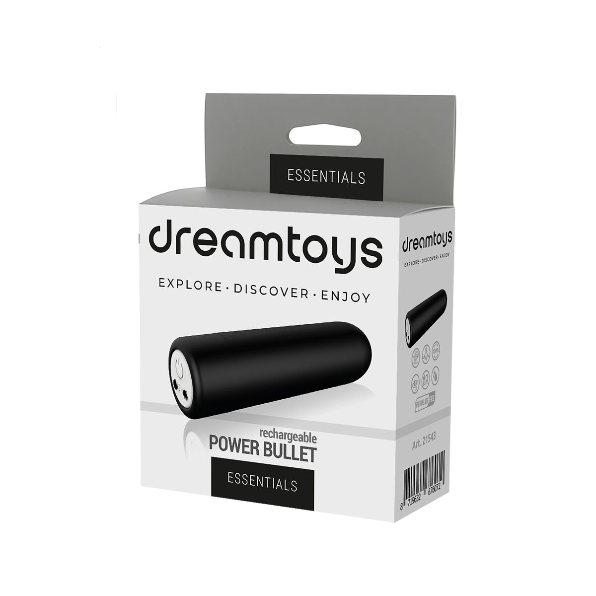 Bullet vibracija Dream Toys Essentials Juoda